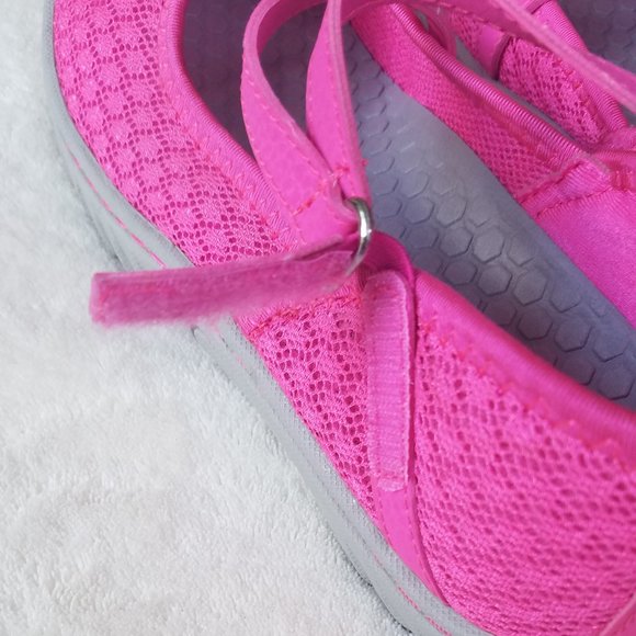 Girls Eddie Bauer Leeanne Pink Mary Jane Shoes NWT - Picture 7 of 7